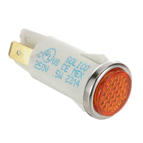 Picture of Light,Indicator(1/2",Amb R,Ff) for Wells Part# 50516