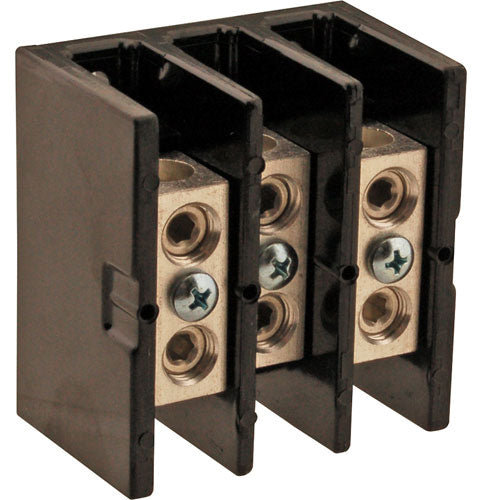 Picture of 125Amp Terminal Block 3Plelrge for Hobart Part# 00-345504-00001