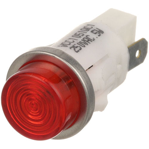 Picture of Signal Light 1/2" Red 250V for Groen Part# Z016028