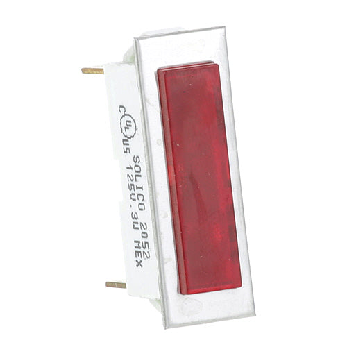 Picture of Signal Light 3/8" X 1-5/16" Red 125V for Southbend Part# 4996-2