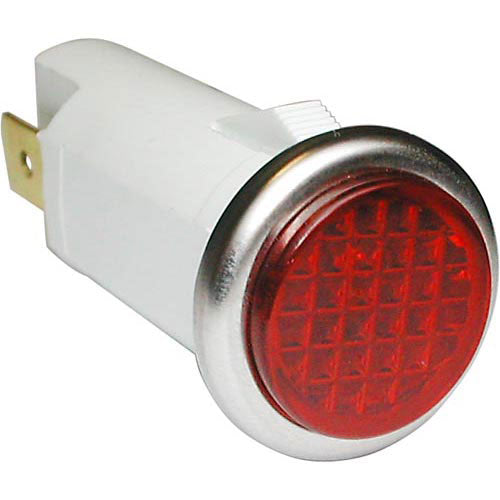 Picture of Signal Light 1/2" Red 250V for Wells Part# 2J31157