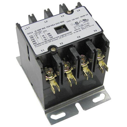 Picture of Contactor 4P 30/40A 120V for Cleveland Part# 3518