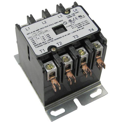 Picture of Contactor 4P 40/50A 120V for Cleveland Part# 101899