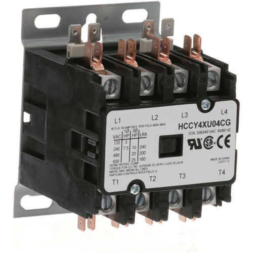 Picture of Contactor 4P 40/50A 208/240V for Southbend Part# 4-CG42-1