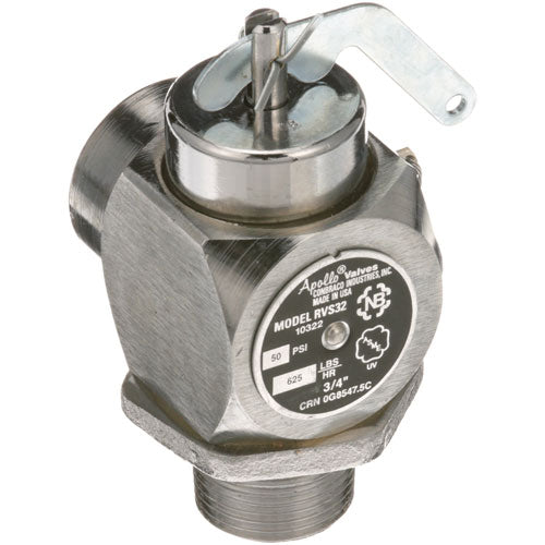 Picture of Valve, Steam Safety - 3/4", 50 Psi for Groen Part# Z005587