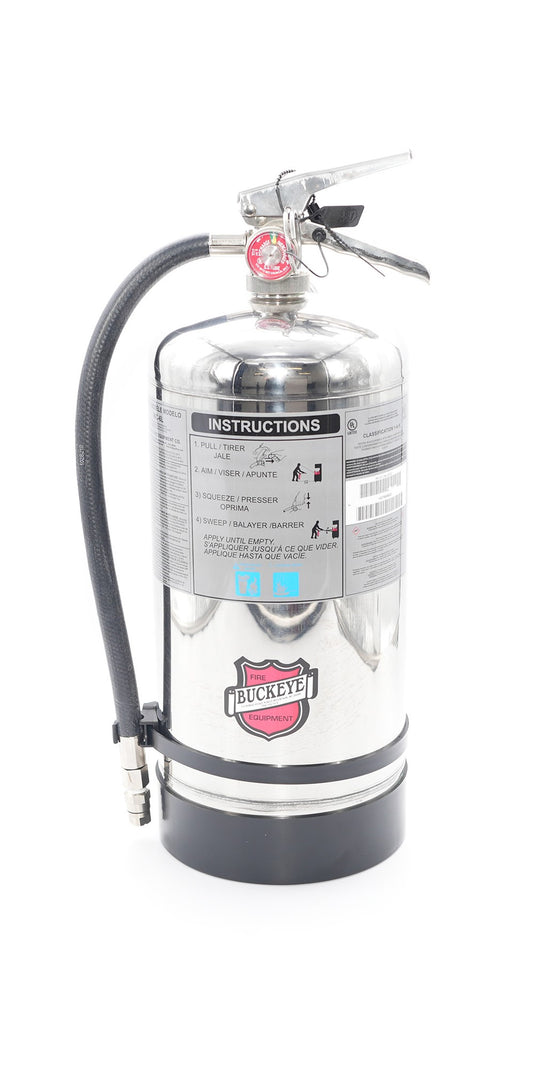 Buckeye 6 Liter Class K Wet Chemical Fire Extinguisher - Part# 50006